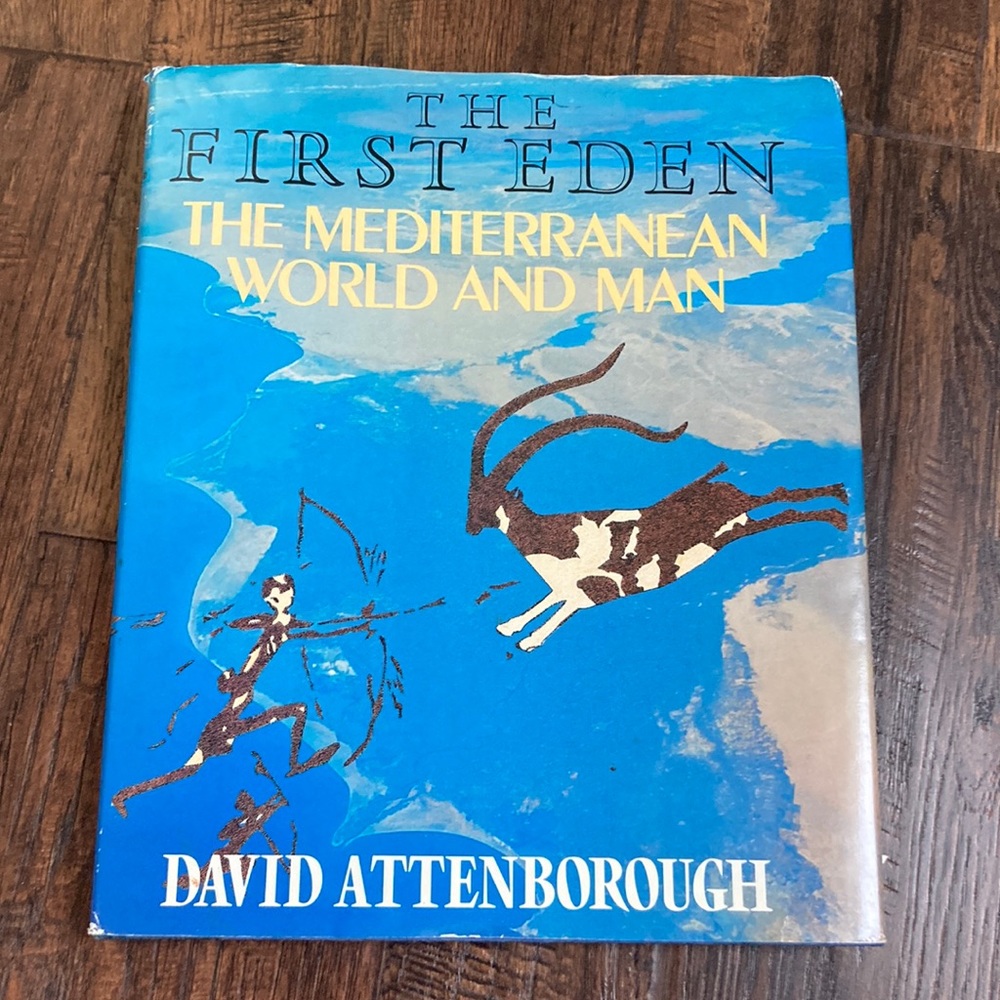 The First Eden David Attenborough first American edition 1987 good condition